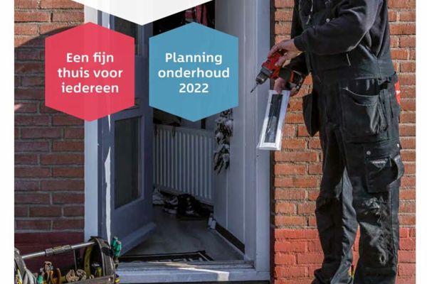 Cover van het werken aan wonen boekje