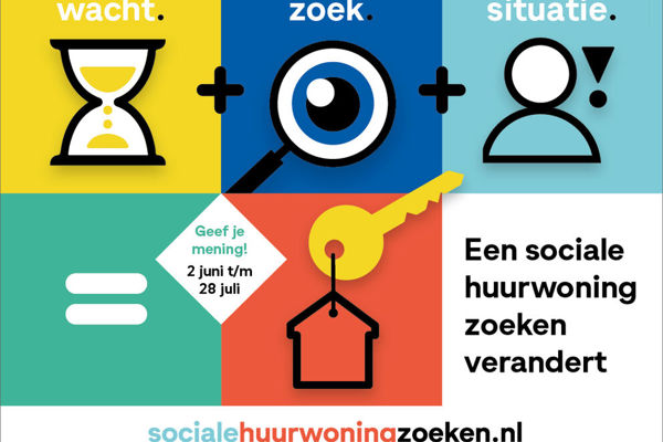 Infographic sociale huurwoning zoeken