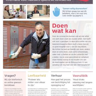 Cover van bewonersblad de Maris