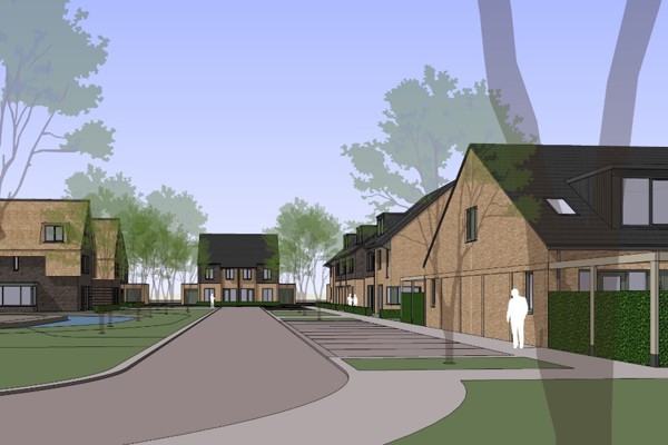 Art impressie van project de Stolptuin