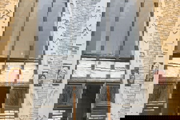 Kunstwerk op woongebouw Noorderlicht